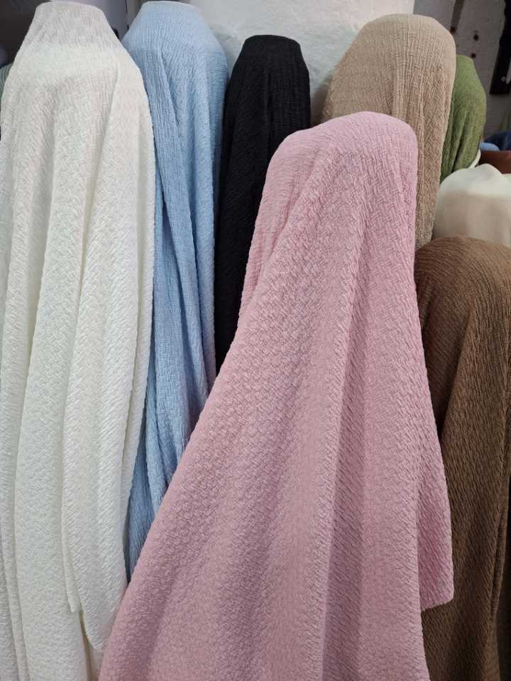Tissu gaufrette